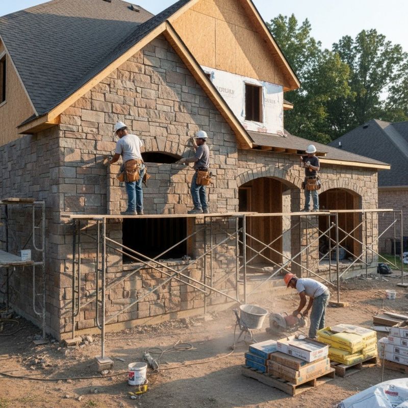 Brick Veneer Siding Installation detail
